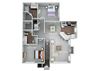 Jackson 2 Bed 2Bath Floor plan A Jackson 2 Bed 2Bath Floor plan A at Fortress Grove, Tennessee